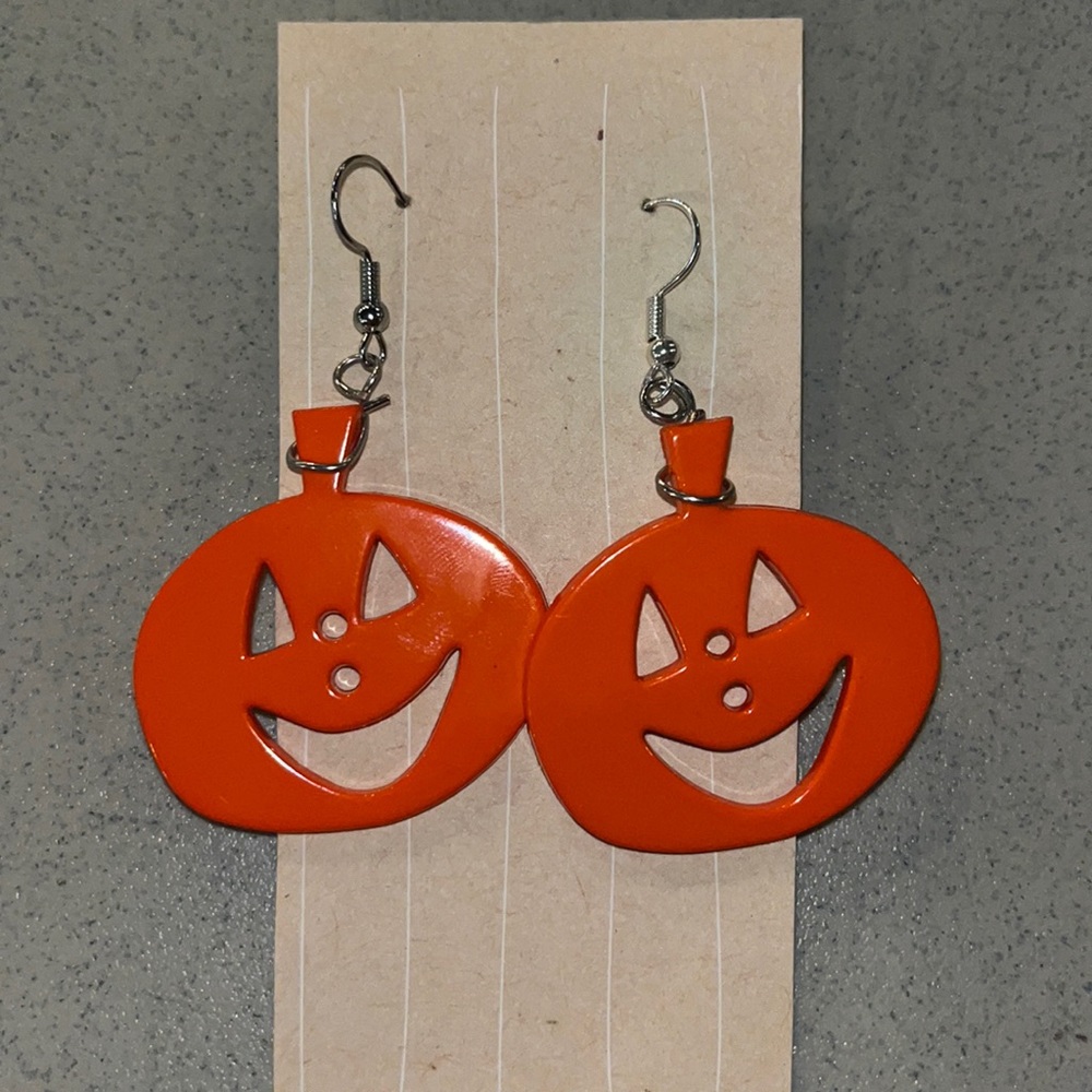 Pumpkin Earrings